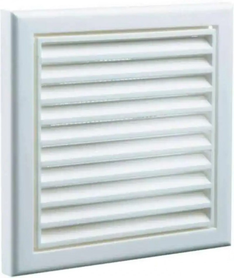 Fixed Grille 100mm White